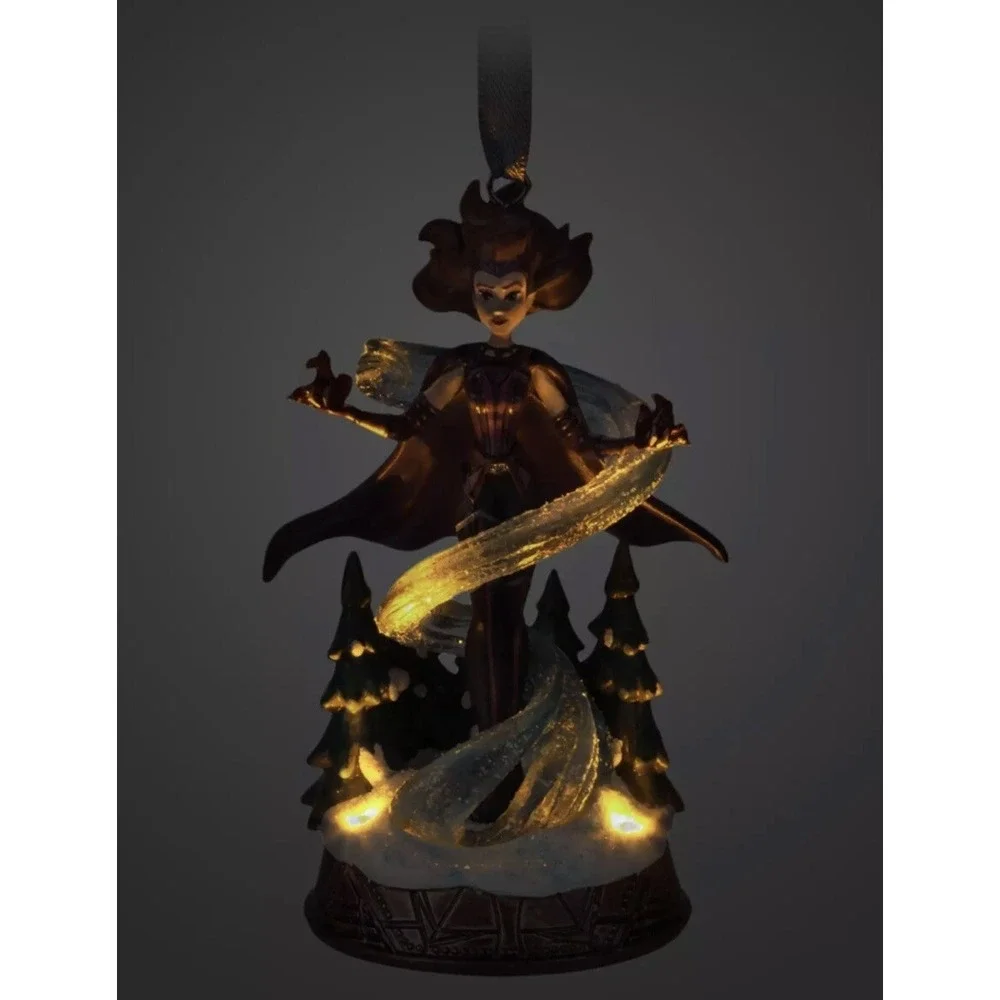 Disney Marvel Scarlett's Witch Light-Up Christmas Tree‎ Sketchbook Ornament
